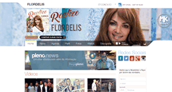 Desktop Screenshot of flordelismk.com.br